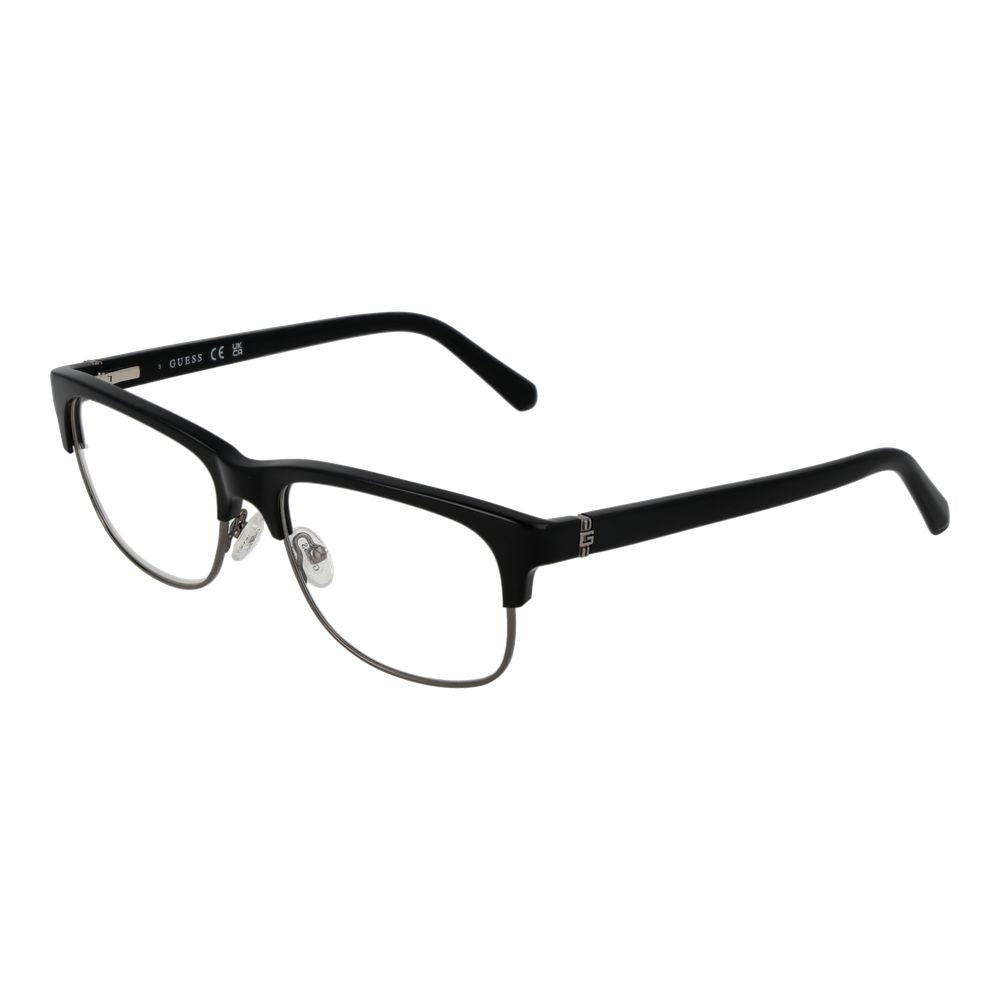 Guess Schwarze Metall- und Kunststoffbrille (Gestell)